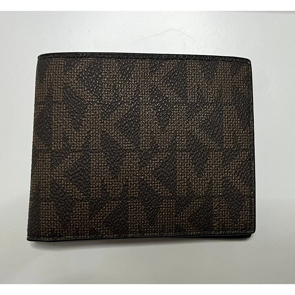 Michael Kors | Signature Monogram | Brown |Wallet/Card Holder | BNWT. | OS